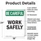Signmission Safety Culture Sign, 18 in Width, Plastic, Rectangle OS-2PACK-BC-P-1824-V-10102 - alternate 2